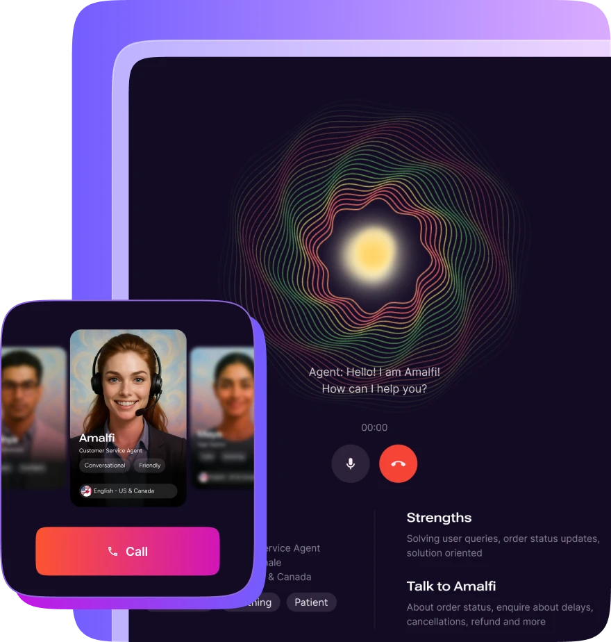 AI Call UI