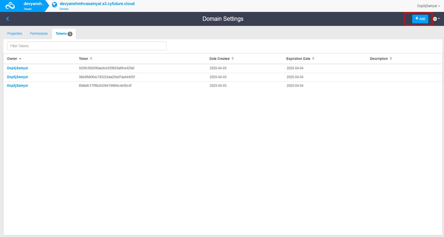 Add Token